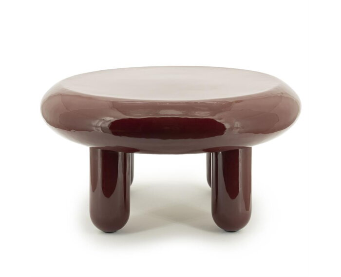 Coffee table Balloon 70x70cm - rood | BY-BOO
