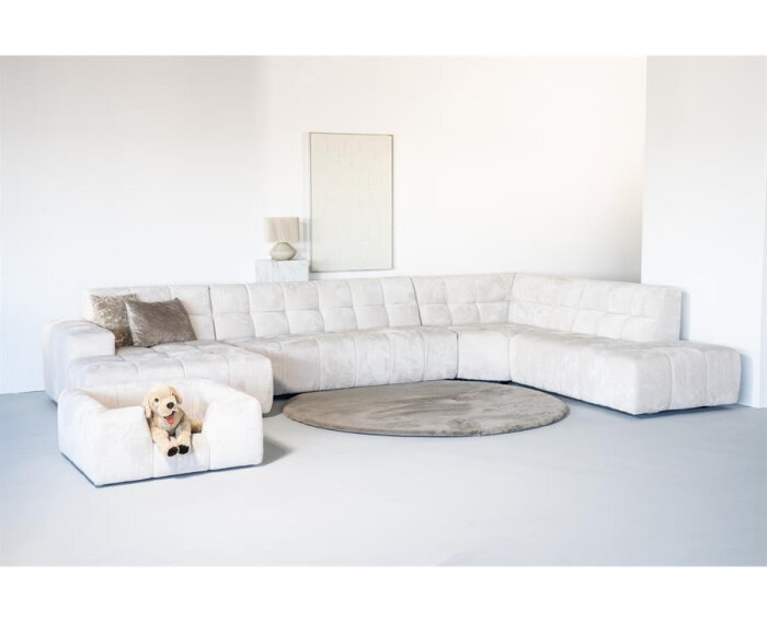 modulaire hoekbank Veronique  – Luxe designbank met verfijnd lijnenspel | SEVN