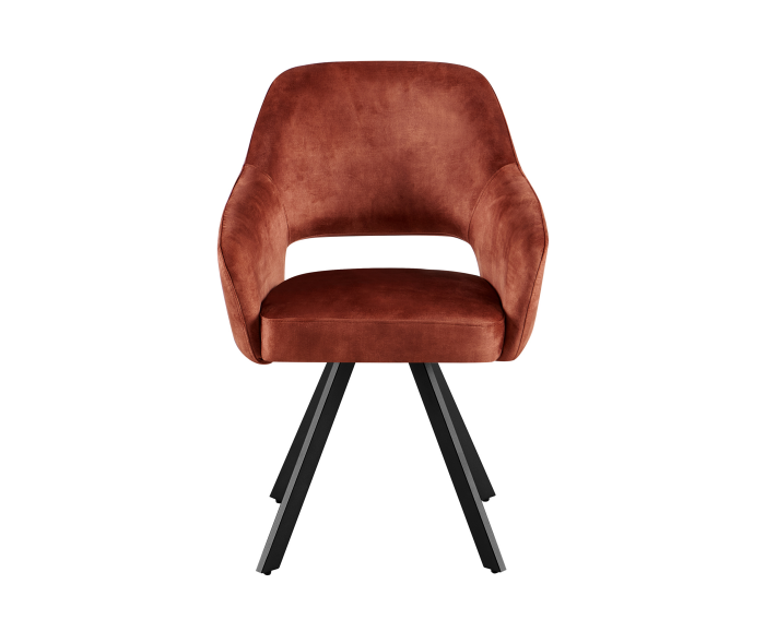 Eetkamerstoel Emilie Adore 24 Terracotta ZITTING