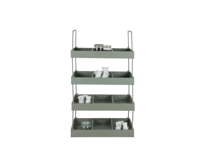 Jort Deco Stapelbak Mdf Jadegroen - WOOOD