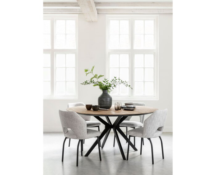 Metropole eettafel &Oslash;130 cm