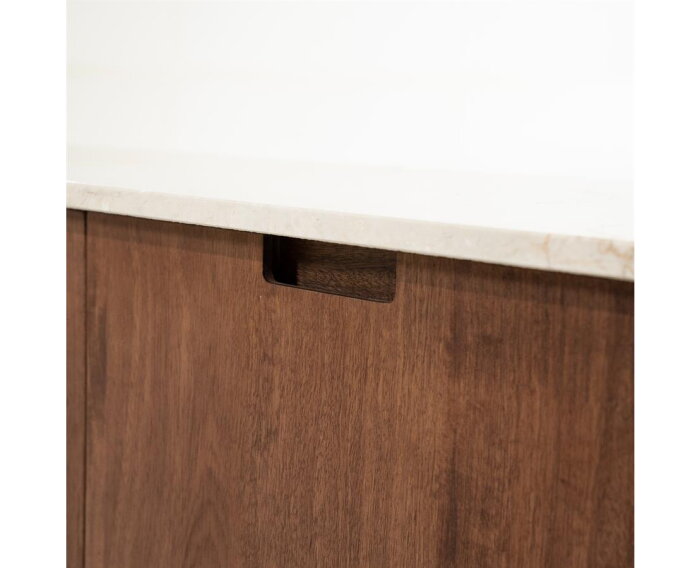 TV meubel Vigo 200x38cm - bruin | Eleonora