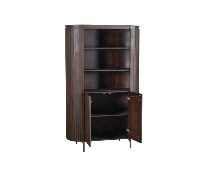 Wandkast Solana Bruin Mangohout 115 cm