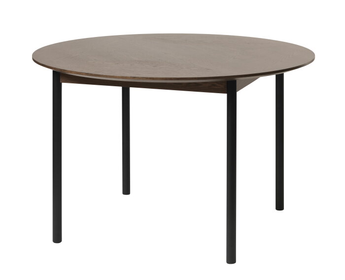 Eettafel Latina rond eiken 120 cm - espresso