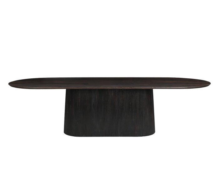Eettafel Salvator ovaal 300 cm - Walnut | Livingfurn