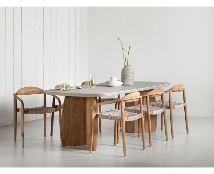 Nova eettafel 220 cm