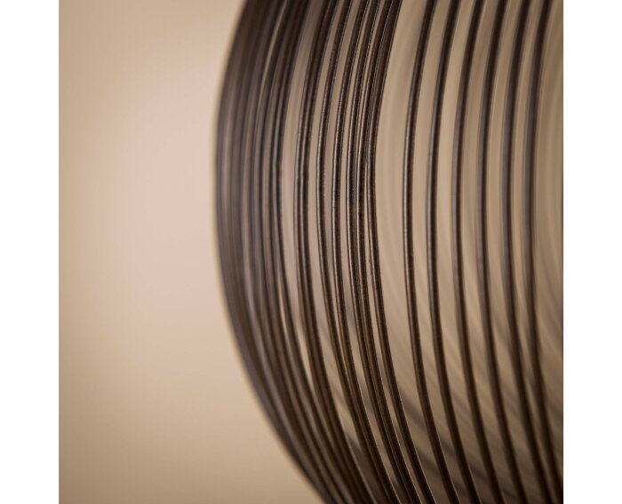 Hanglamp Copper twist &Oslash;70 cm - Zwart nikkel
