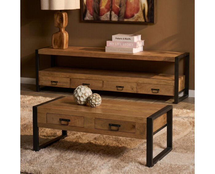 Salontafel Britt | 120 cm | twee lades