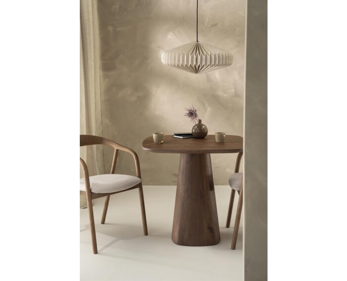 Eettafel Aron vierkant 80x80cm - lichtbruin | Eleonora