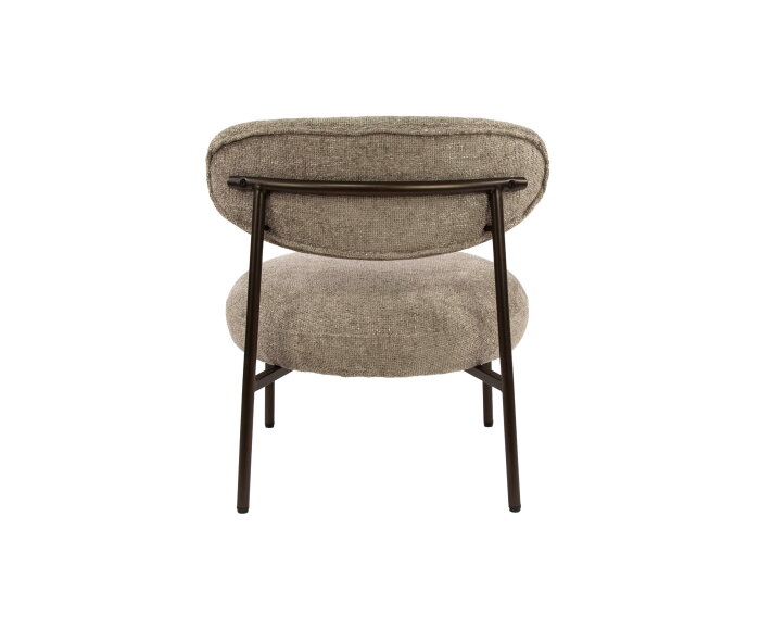 Fauteuil Aiko Japandi - Tissee cargo Zand - 62x67x71 cm