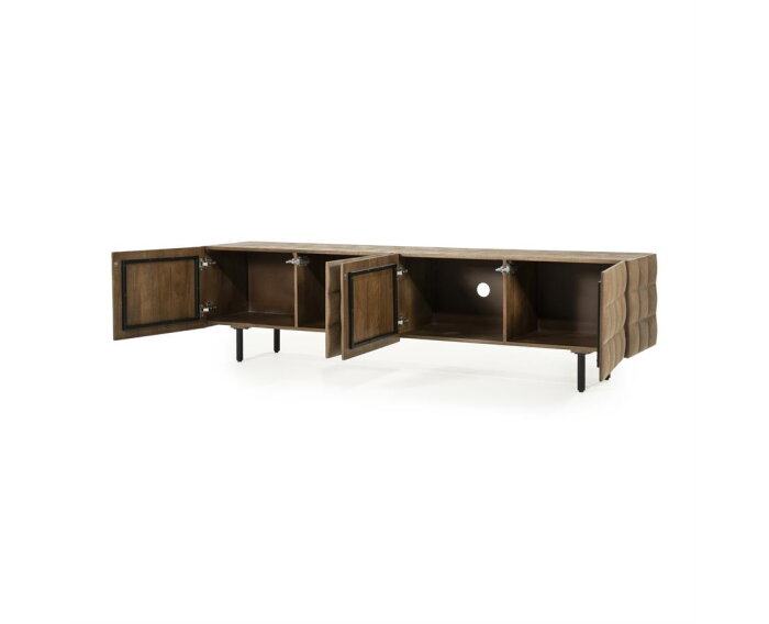 TV meubel Felix 214x41.5cm - bruin | Eleonora