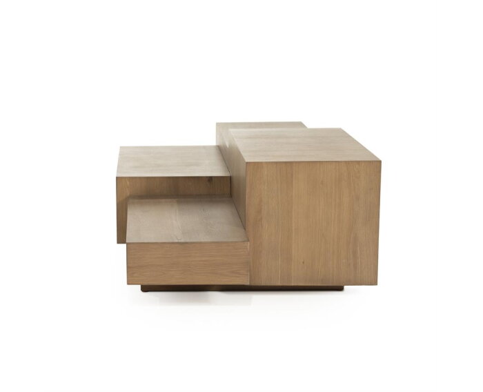 Salontafel Quinten rechthoekig 140x75cm - bruin | Eleonora