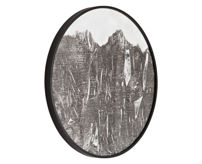 Wall panel Imaginary small,&Oslash;71x4 cm, jute