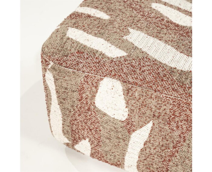 Pouf Rytm large - rood | BY-BOO