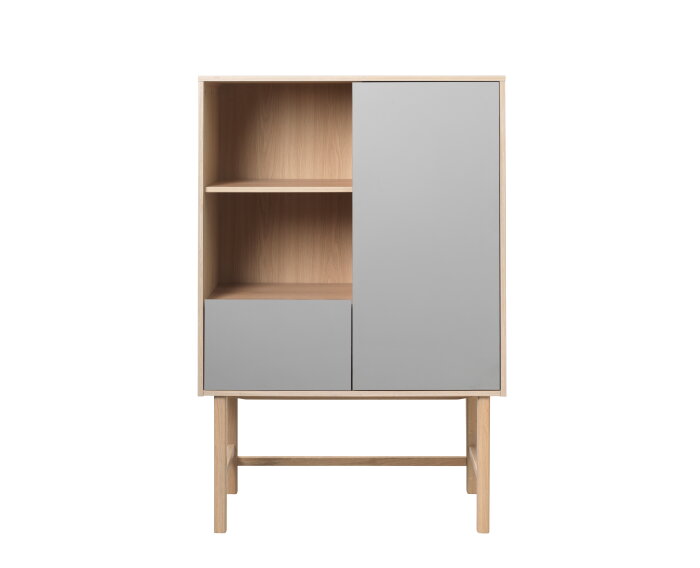 Opbergkast Bilbao eikenhout h150 cm