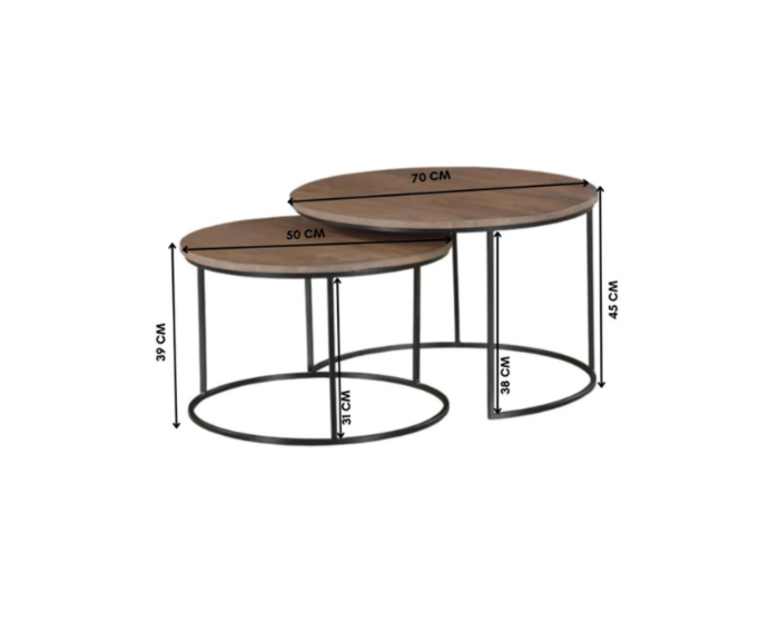 Salontafel Maya | set van 3