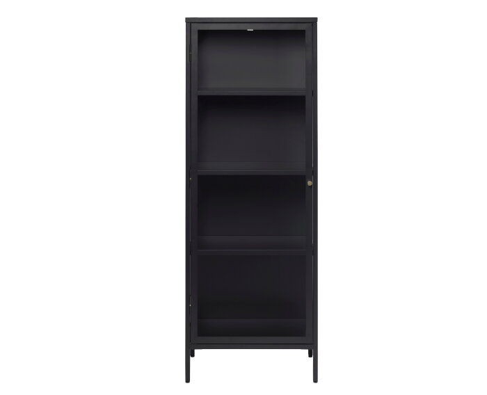 Vitrinekast Carmel toren metaal 160 cm