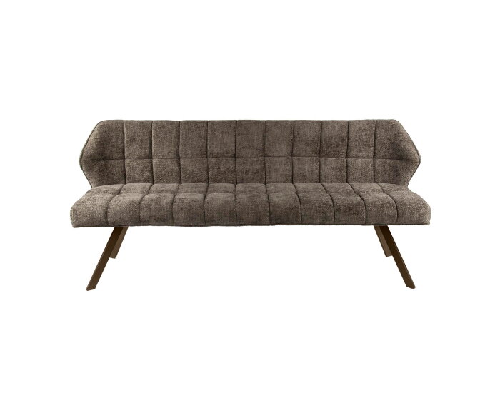 Eetkamerbank Raster - Hoven taupe - brons