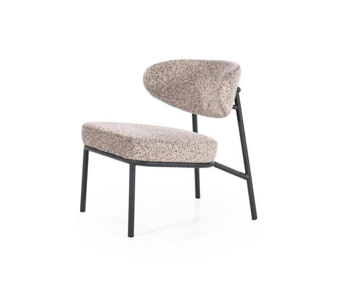 Lounge chair Jari - taupe | BY-BOO