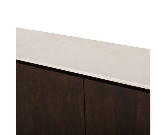 Bovenblad Dressoir Dallas Beige Marmer 210 cm