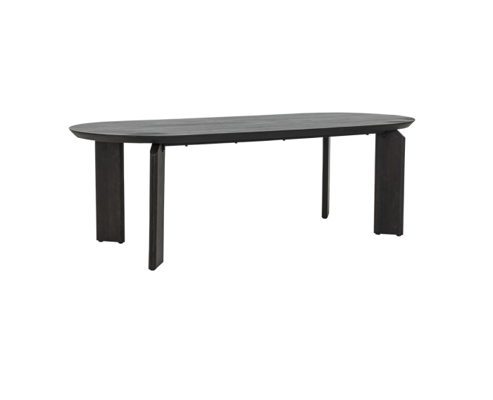 Allure Eetkamertafel donkerbruin 220 cm