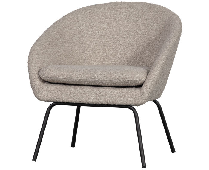 DITTE FAUTEUIL BOUCLE GREIGE - WOOOD