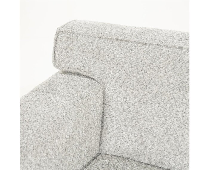 SEVN Charlie 3-zits Venga 167 Zinc - Modulaire hoekbank- 209x89x83 cm - Zelf samen te stellen