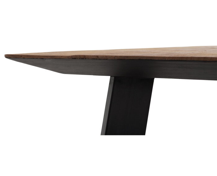 DTP home Eettafel Shape rechthoekig 250x100 cm &ndash; Gerecycled teakhout