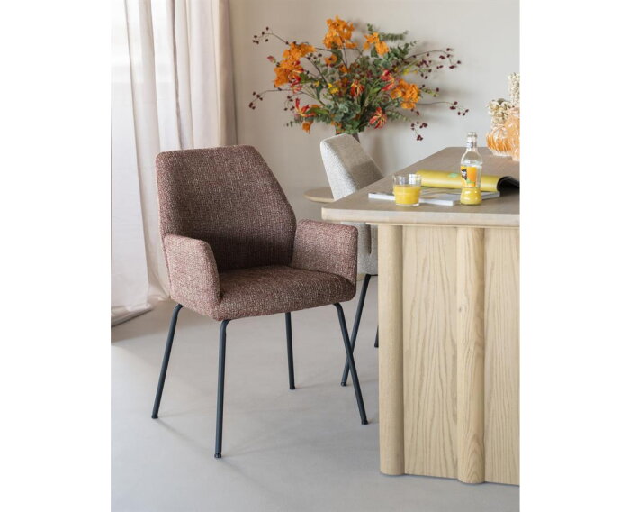 Stoel Indy - rood | Eleonora