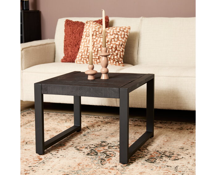 Bijzettafel Boaz Black | 60 cm