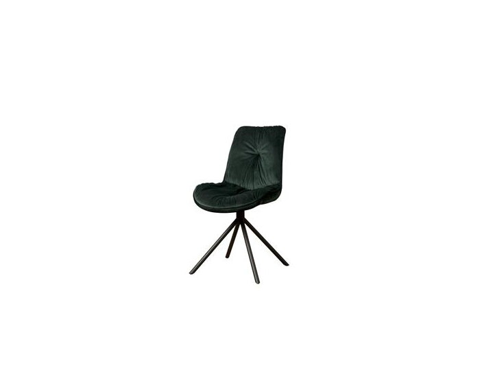 Palma Stoel - fabric Bluvel 78 green