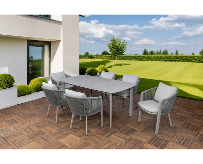 Tuinstoel Siena - Grijs