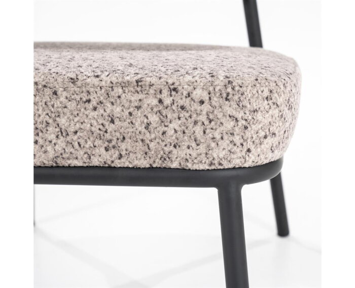 Lounge chair Jari - taupe | BY-BOO