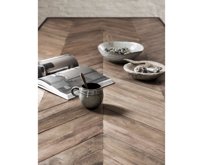 Dining table Criss Cross rectangular,78x200x100 cm, mixed wood