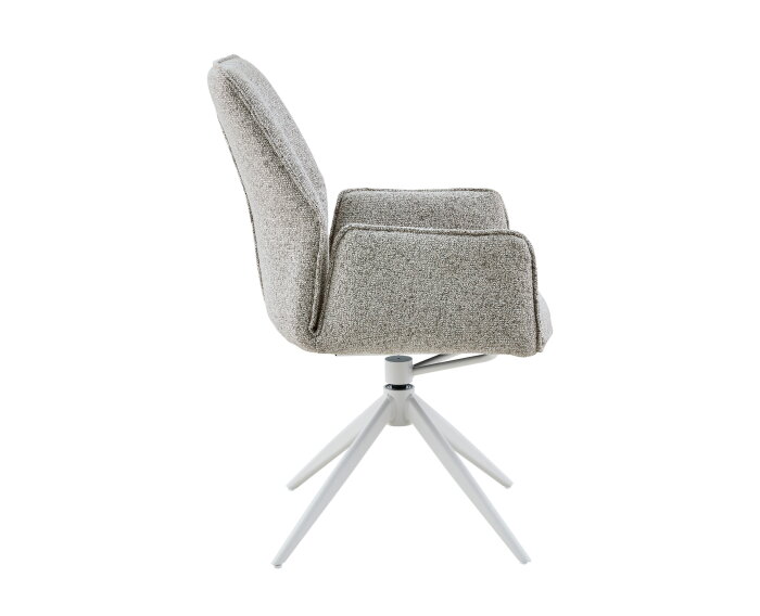 Eetkamerstoel Hera | Beige | Met armleuning