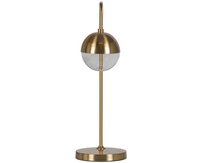 Globular Tafellamp Metaal Antique Brass - BePureHome