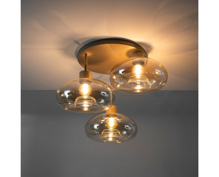 Plafondlamp Serene 3L - Beige