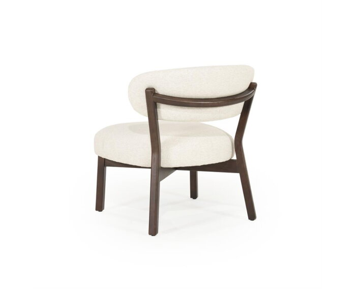 Fauteuil Mikky bruin - beige | Eleonora