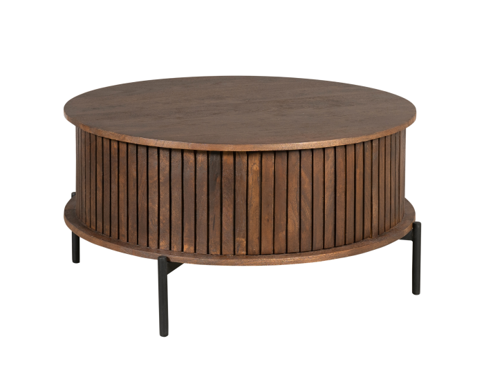 Salontafel Madison Brown | 80 cm | Rond