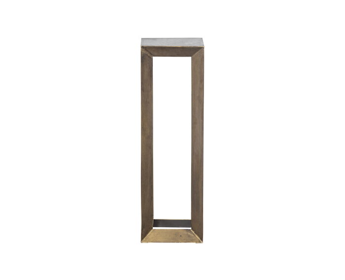 Plain Plantenstandaard Metaal Antique Brass - BePureHome