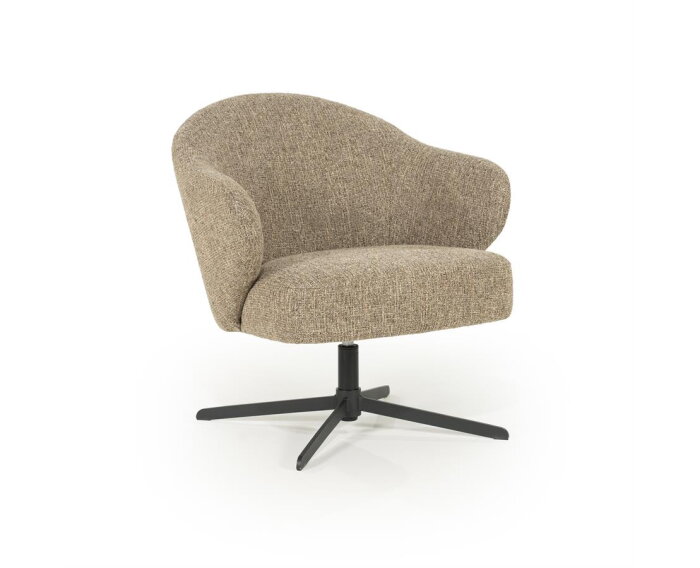 Fauteuil Connor - bruin | Eleonora