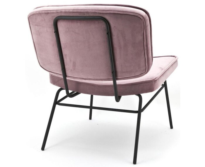Fauteuil Vice Oud Roze - By-Boo 0886 | Meubelplaats.nl