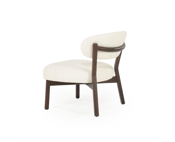 Fauteuil Mikky bruin - beige | Eleonora