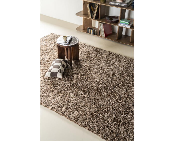 Side table TiledUp 40x40cm - bruin | BY-BOO