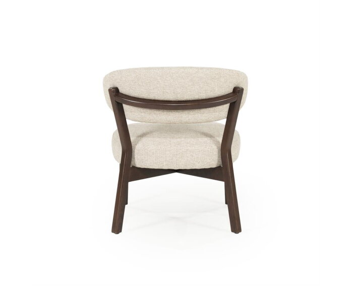 Fauteuil Mikky bruin - taupe | Eleonora