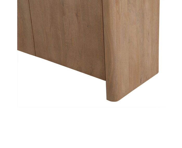 Tv meubel Dallas Naturel Mangohout 165 cm