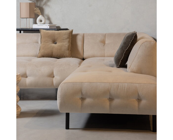 Arda Plantenpot Metaal Toffee Roze 40cm - WOOOD