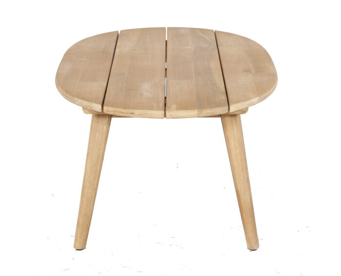 NARVIK LOUNGE SET - LIGHT TEAK LOOK / ROYAL ANTHRACITE