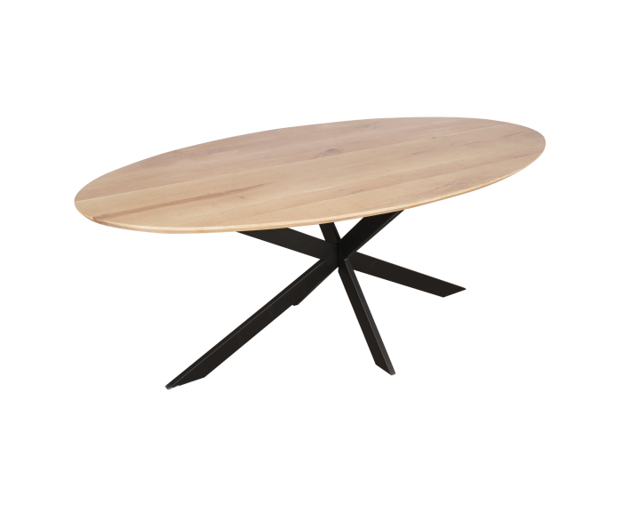 Eiken eettafel Ferris | Ovaal 210 cm | Naturel