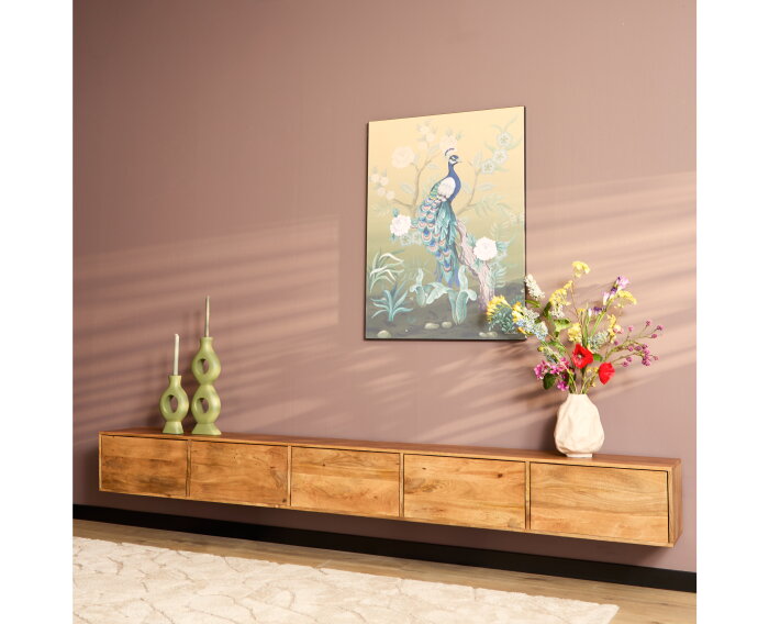 Zwevend tv meubel Vision Naturel | 280 cm